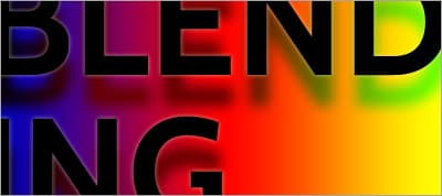 New blending features in CSS