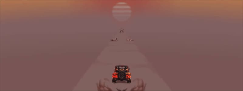 Desert Racer: World's First CSS-Only Swipe-Aware Game!