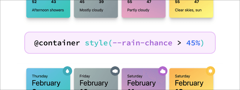 Range Syntax for Style Queries