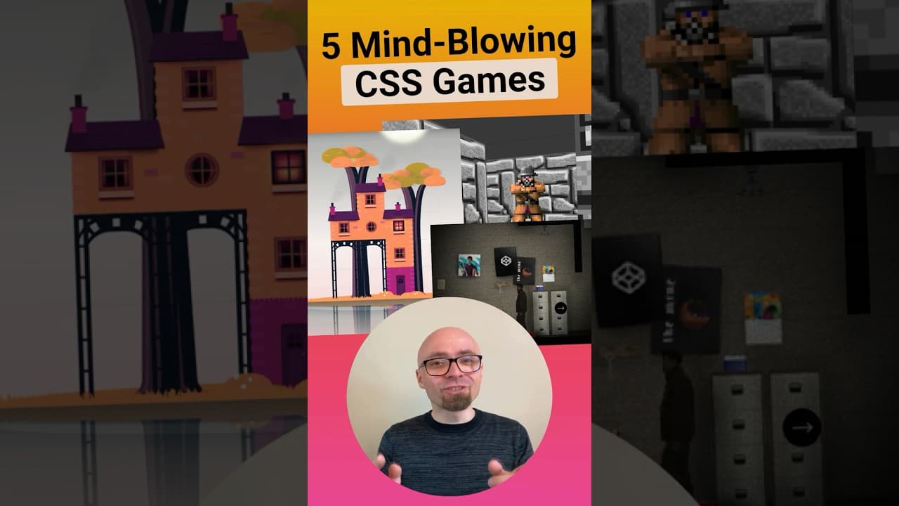 5 Incredible Pure CSS Games