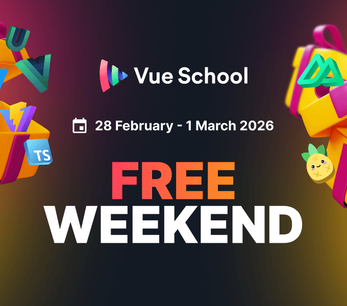 48 hours of free learning with #1 source of Vue.js learning