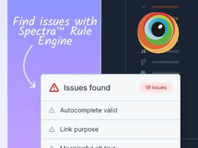 What if your IDE flagged accessibility issues as it flags a missing semicolon?