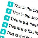 Customize Ordered Lists with the ::before Pseudo-Element