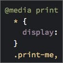 Print Stylesheet Approaches: Blacklist vs Whitelist