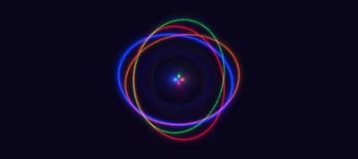 CSS Glowy Disk Spinner