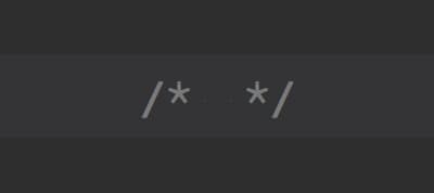 Let’s Write Beautiful CSS Comments