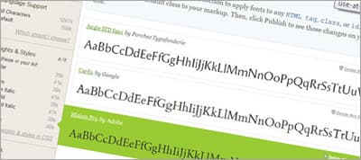 Fonts, fabulous fonts: How to use the @font-face rule with popular font services