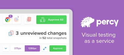 Percy: Automated visual UI testing
