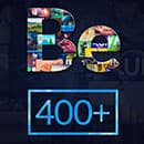 Find the perfect pre-built website for any design project (400+ examples)