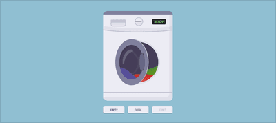 CSS Washing machine