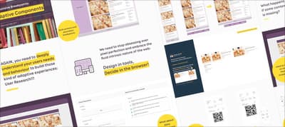Designing Adaptive Components, Beyond Responsive Breakpoints