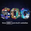 Be: 600+ stunning pre-built websites. Now with Elementor.