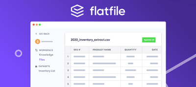 Beautifully designed workspaces for B2B data import
