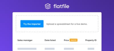 Never build a CSV importer again
