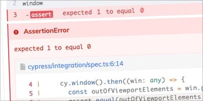How To Test if There Is Any Element Outside the Viewport With Cypress