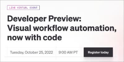 Join Retool’s developer preview event