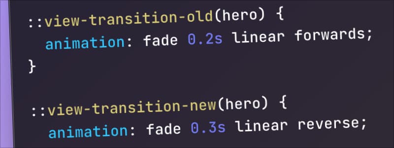 Getting Started With View Transitions on Multi-Page Apps