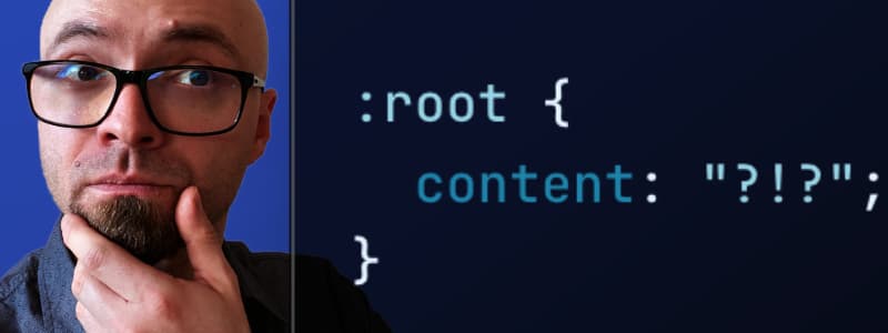 <small>▶</small> What exactly is :root pseudo-element in CSS?