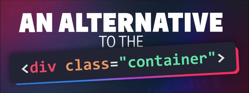 <small>▶</small> A New Approach to Container and Wrapper Classes