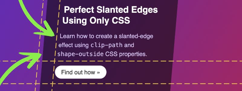 <small>▶</small> How to Create Stunning Slanted Containers with CSS