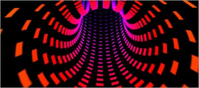 Tunnel vision 3D CSS