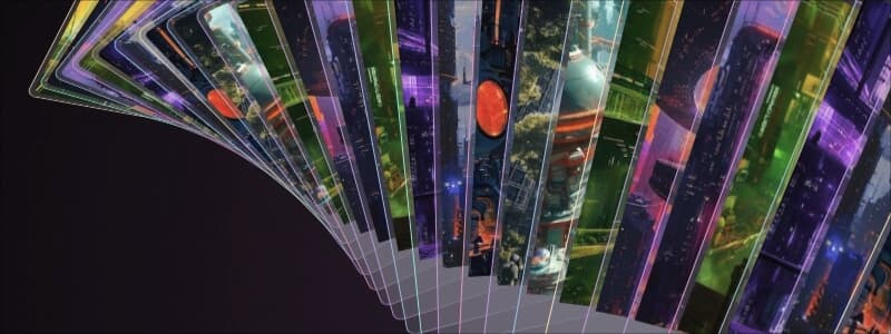 On-Scroll 3D Stack Motion Effect