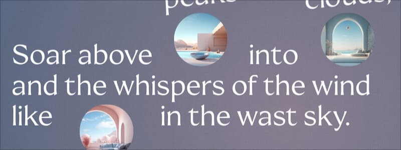 On-Scroll Expanding Image Animation within Typography