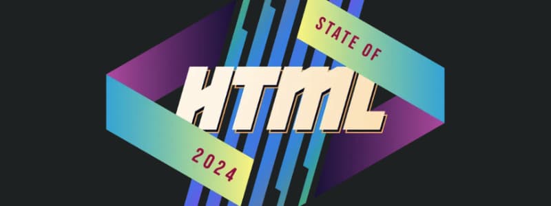 State of HTML 2024