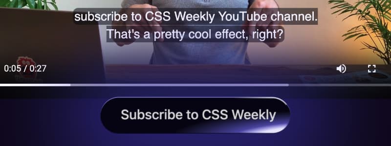 <small>▶</small> How To Animate a Button Based on Video Content