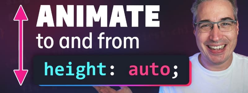 <small>▶</small> This New CSS Property Just Solved Animating to Height Auto