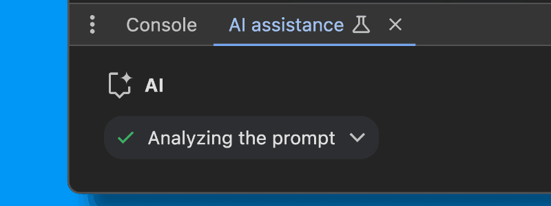 <small>▶</small> AI in Chrome DevTools?!?