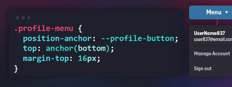<small>▶</small> CSS Popover + Anchor Positioning is Magical