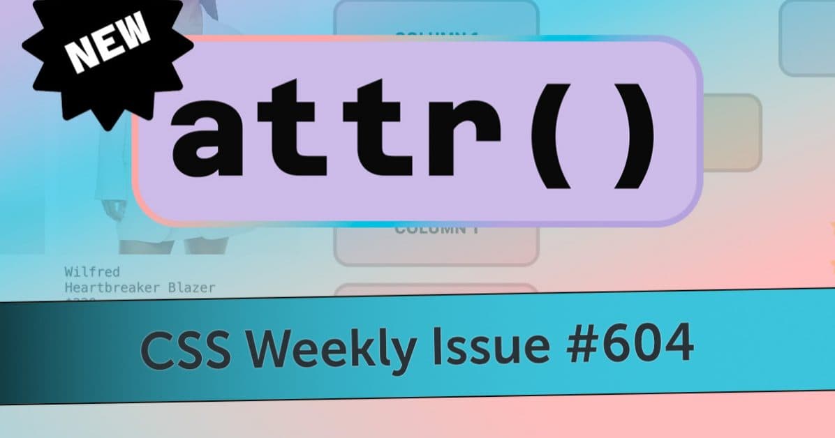 Issue #604