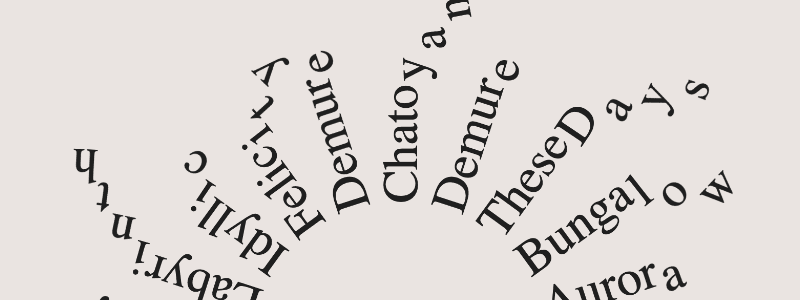 Text Circle Animation (CSS Only)