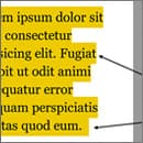 Multi-Line Padded Text