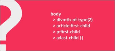 Keep your CSS selectors short