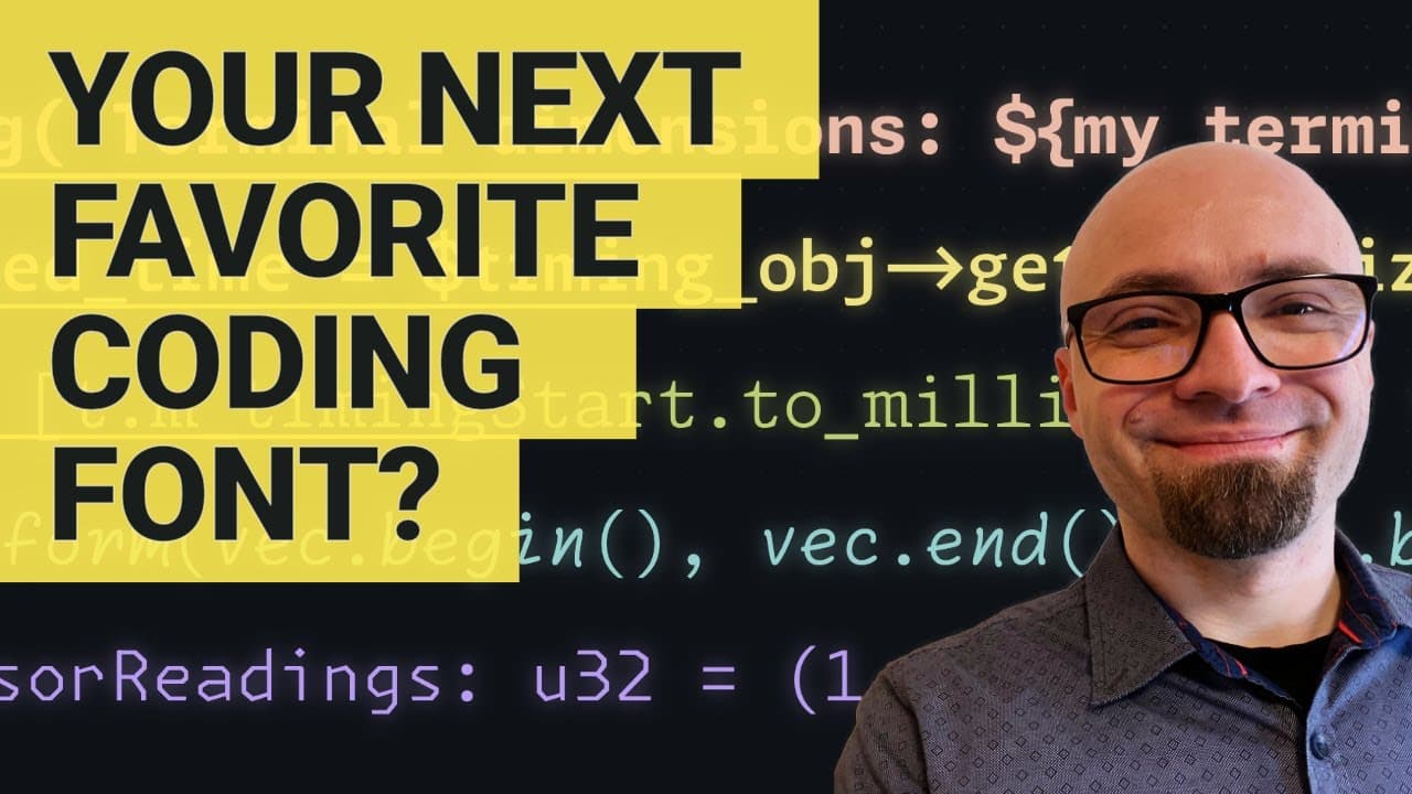 Best Programming Fonts (2024)