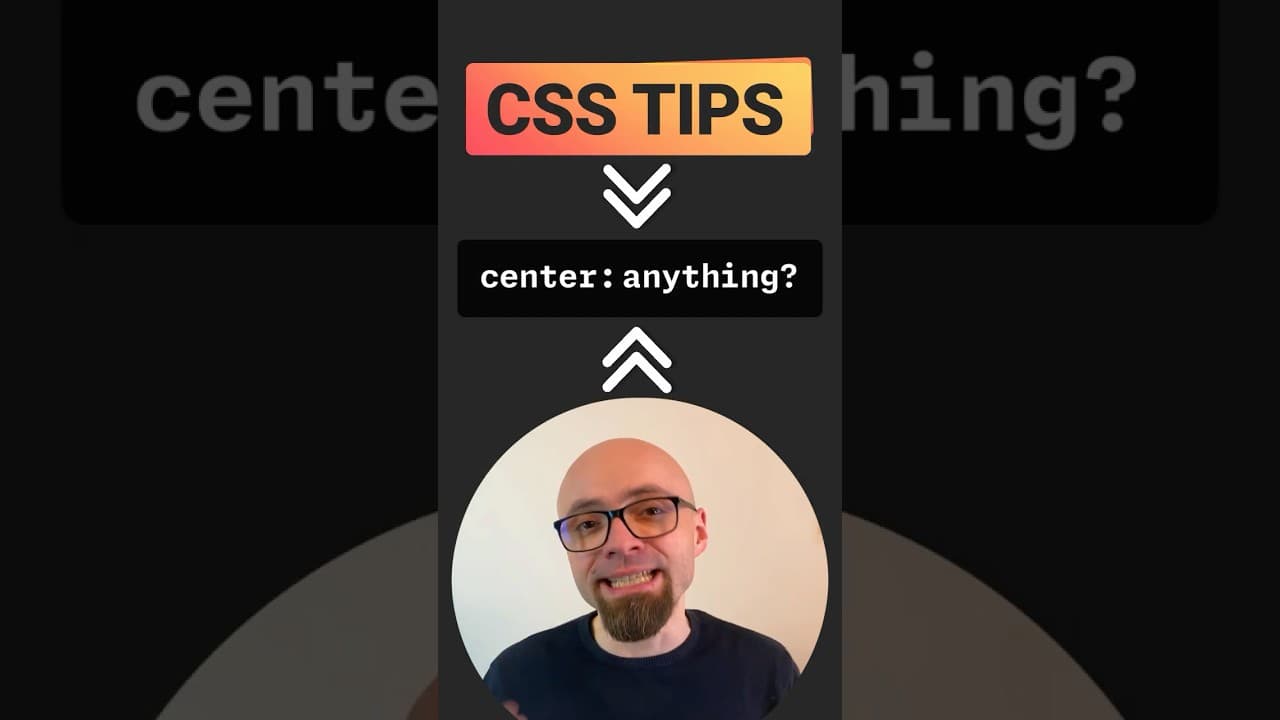 Center ANYTHING in CSS With This Line of Code