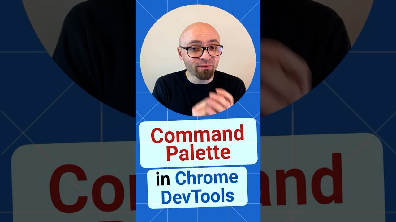Command Palette in Chrome DevTools?
