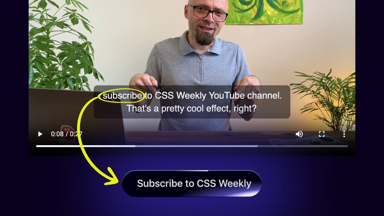 How to create the YouTube like-button glow effect when you say “subscribe” in a video