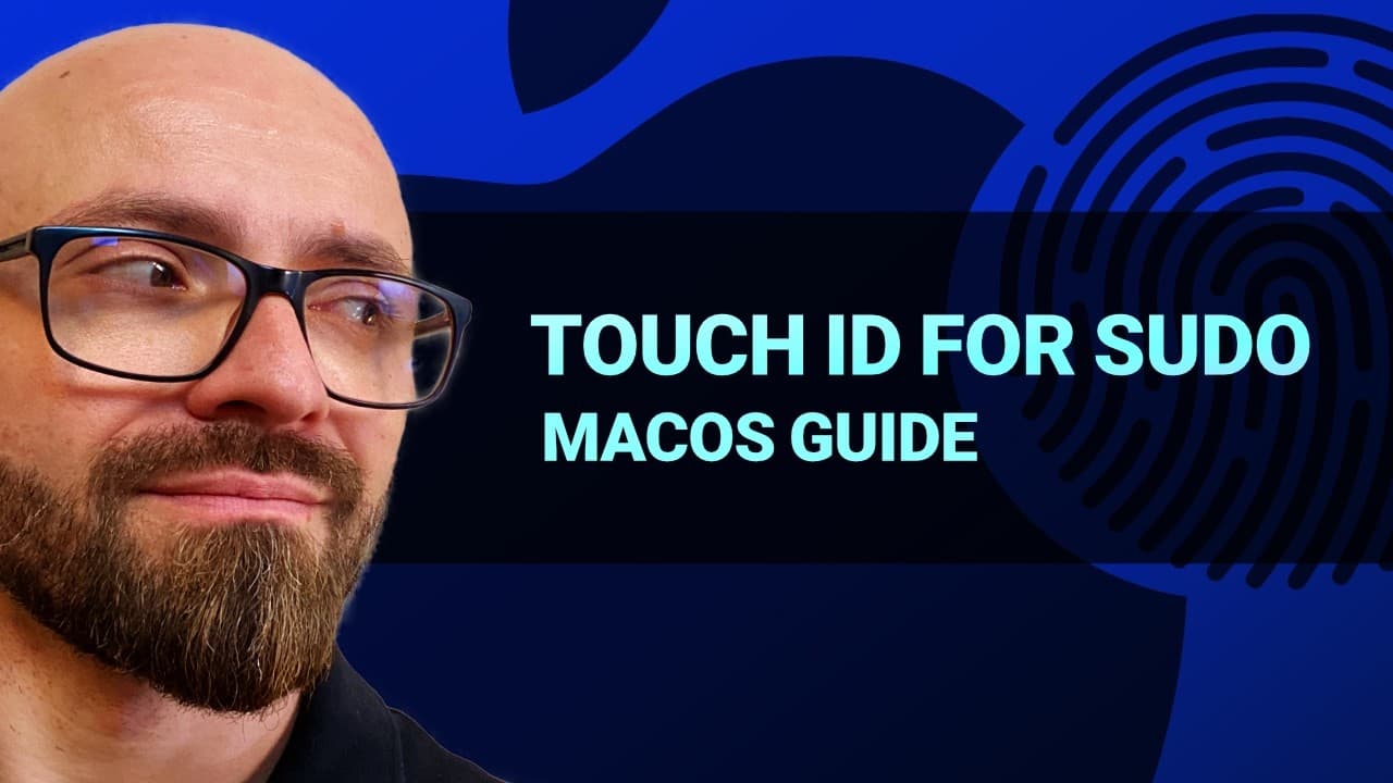 How To Use Touch ID for SUDO on macOS