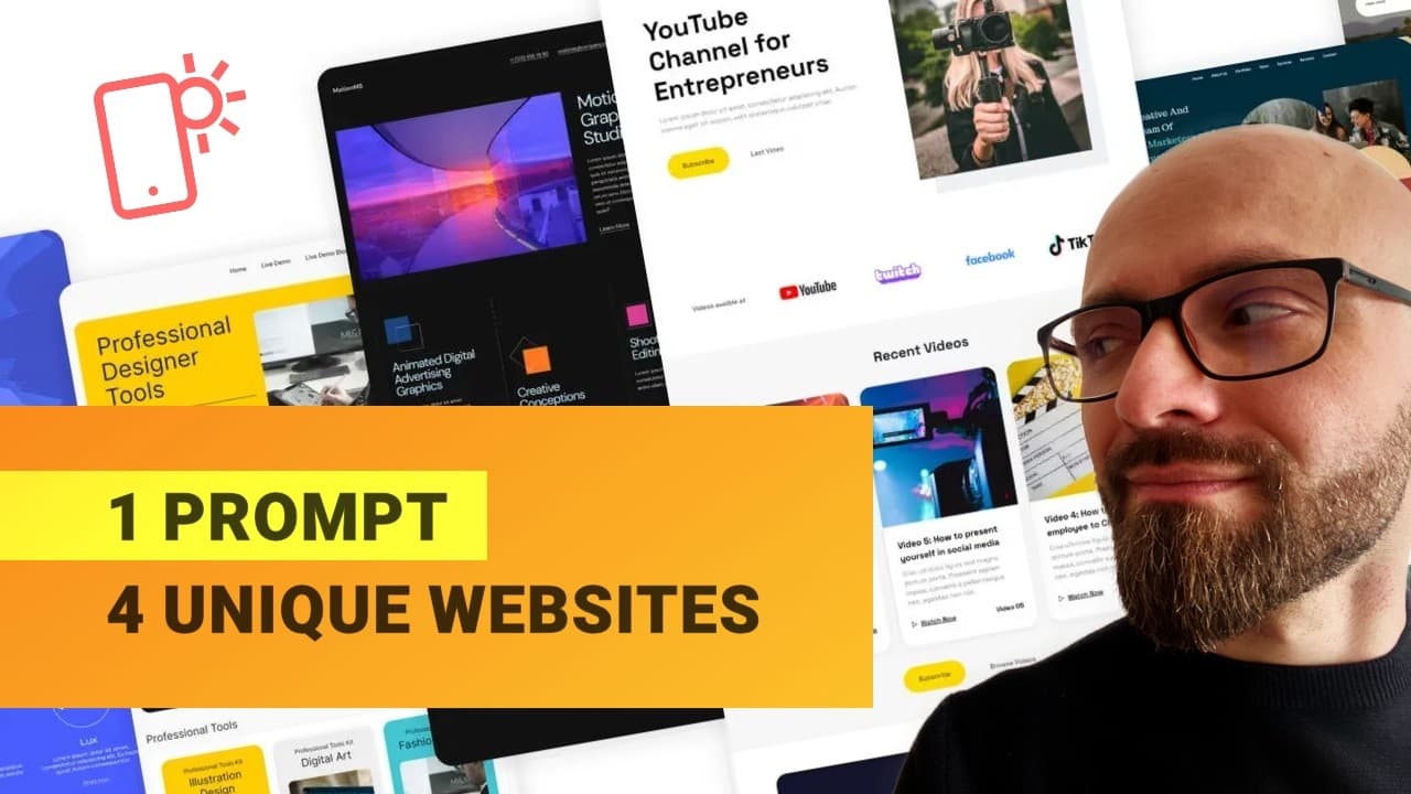Single Prompt to Fully Functional Websites Using Mobirise AI