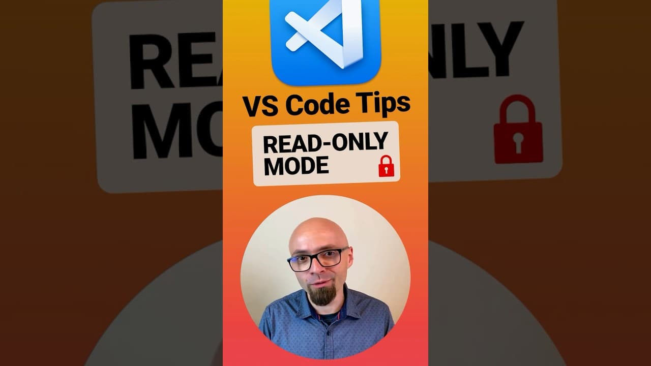 VS Code Tips - Use Read-Only Mode