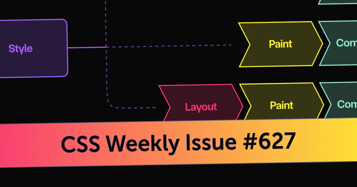 Issue #627 - CSS Weekly