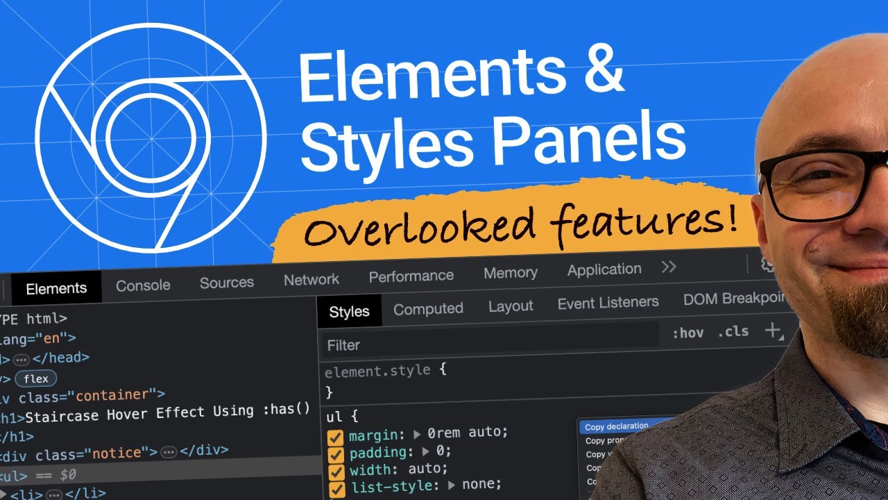 Chrome DevTools Tips – Styles Pane & Elements Panel - CSS Weekly
