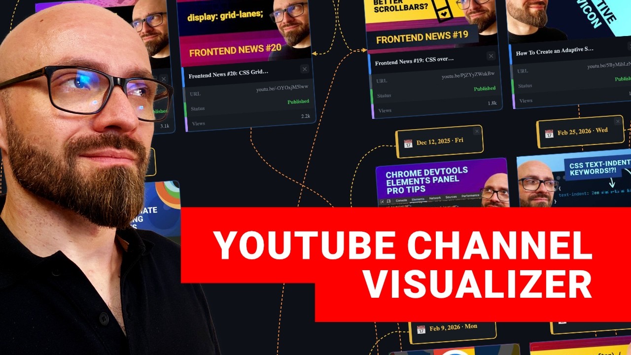 Introducing YouTube Channel Visualizer - CSS Weekly