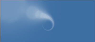 Cloudy Spiral CSS animation