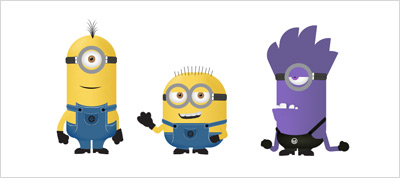 Minions in pure CSS