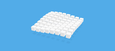 CSS Waving Cubes