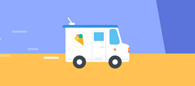 Delivery Truck Animation